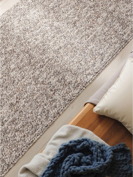 Šedý pratelný běhoun 80x240 cm Rocco Taupe – Elle Decoration