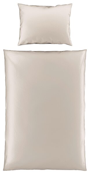 POVLEČENÍ satén béžová 140/220 cm Novel - Povlečení