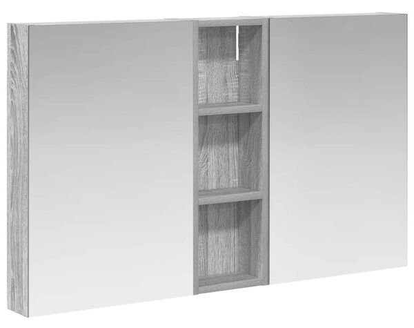 Sada koupelnových skříněk 3 ks 100 x 10,5 x 60,5 cm 3403701