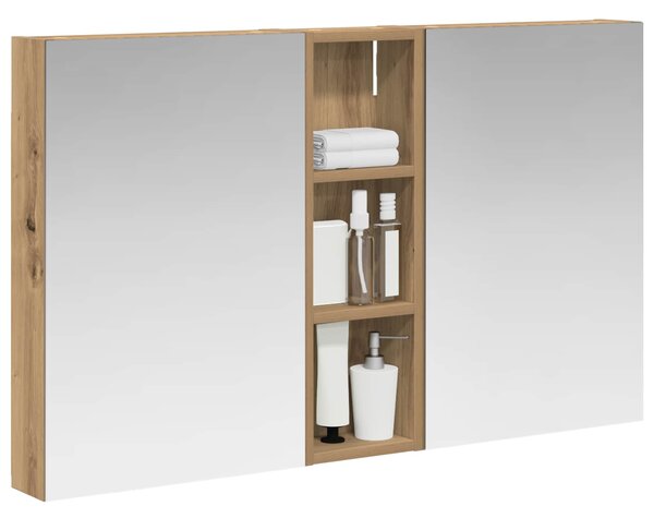 Sada koupelnových skříněk 3 ks 100 x 10,5 x 60,5 cm 3403703