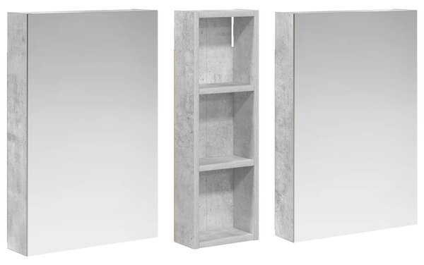 Sada koupelnových skříněk 3 ks 100 x 10,5 x 60,5 cm 3403699