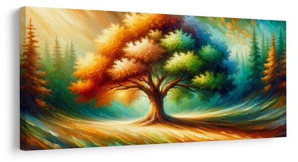 Obraz barevný strom života v přírodě