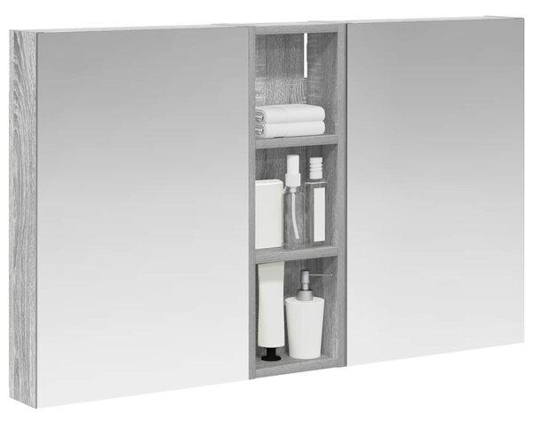 Sada koupelnových skříněk 3 ks 100 x 10,5 x 60,5 cm 3403701
