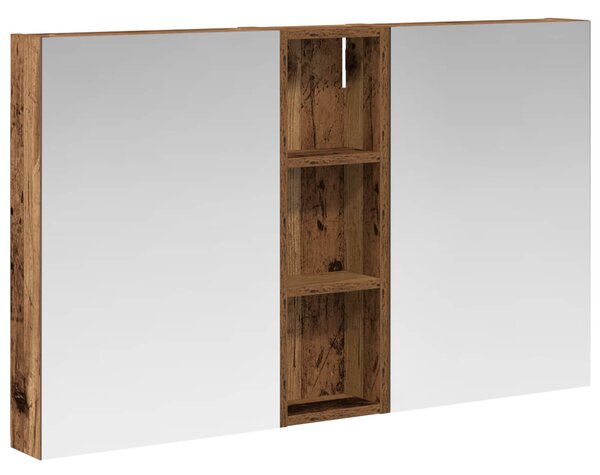 Sada koupelnových skříněk 3 ks 100 x 10,5 x 60,5 cm 3403702