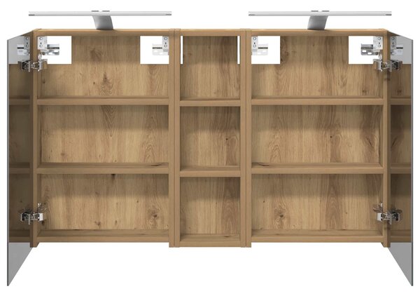 Sada koupelnových skříněk 3 ks 100 x 10,5 x 60,5 cm 3403711
