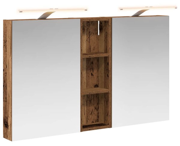 Sada koupelnových skříněk 3 ks 100 x 10,5 x 60,5 cm 3403710