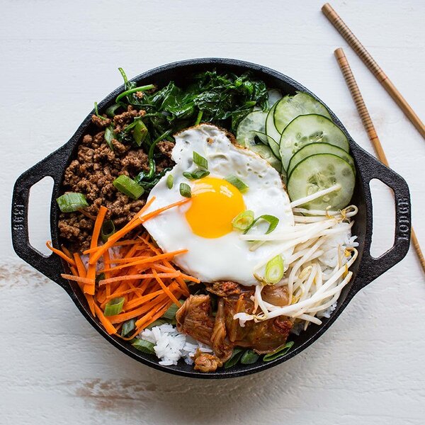 Mini Litinový Wok Lodge 23 cm