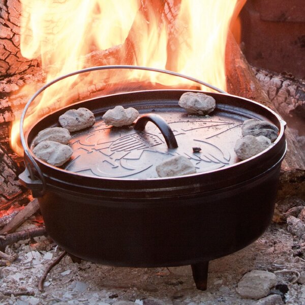 Litinový hrnec Lodge Scout Dutch Oven 5,6 l s poklicí