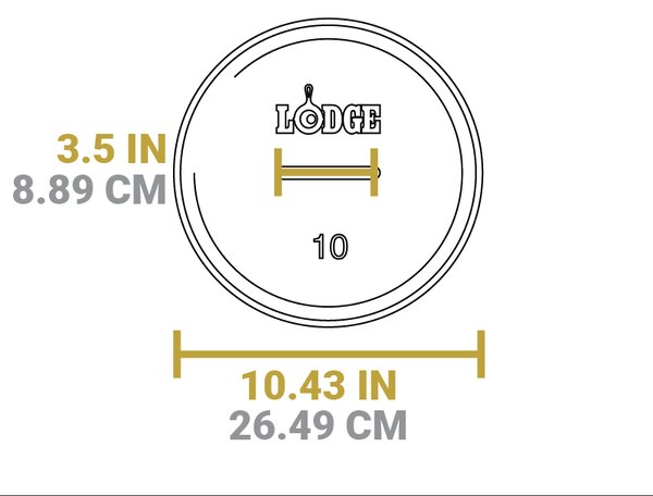 Litinový hrnec Lodge Dutch Oven 3,8 l s poklicí