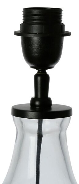 Skleněná stolní lampa Daline