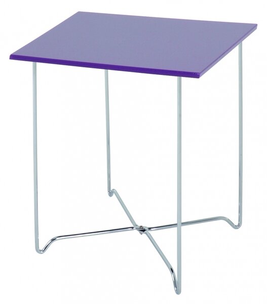 Mørtens Furniture Konferenční stolek Nash, 51 cm, fialová