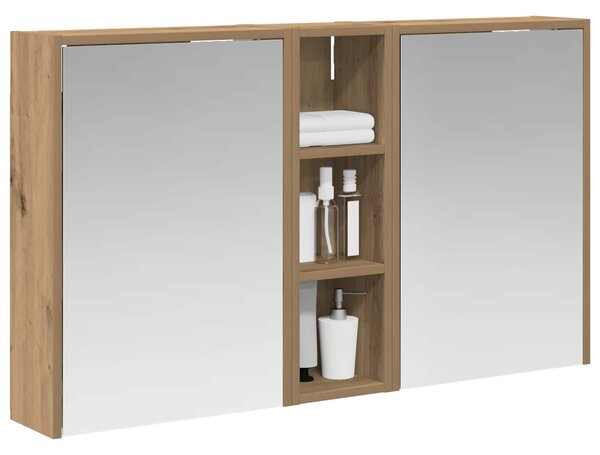 Sada koupelnových skříněk 3 ks 106 x 16 x 62,5 cm 3403799