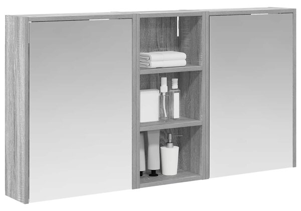 Sada koupelnových skříněk 3 ks 116 x 16 x 62,5 cm 3403813