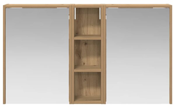 Sada koupelnových skříněk 3 ks 106 x 16 x 62,5 cm 3403799