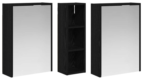 Sada koupelnových skříněk 3 ks 106 x 16 x 62,5 cm 3403793