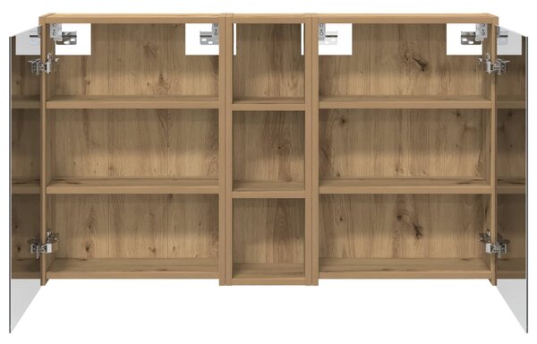 Sada koupelnových skříněk 3 ks 106 x 16 x 62,5 cm 3403799