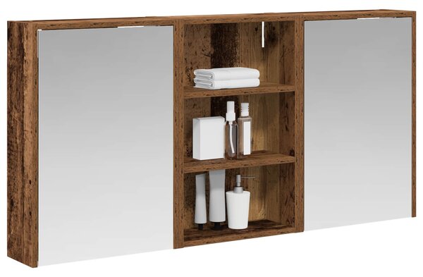Sada koupelnových skříněk 3 ks 126 x 16 x 62,5 cm 3403830