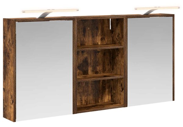 Sada koupelnových skříněk 3 ks 126 x 16 x 62,5 cm 3403836