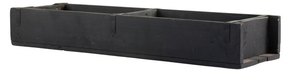 Chic Antique Dřevěný dvojbox černý