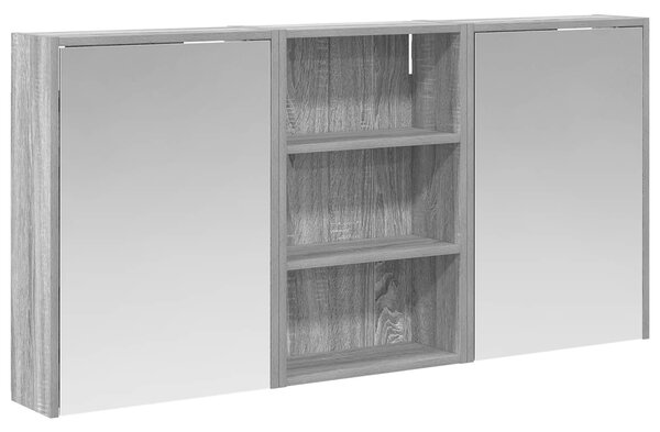 Sada koupelnových skříněk 3 ks 126 x 16 x 62,5 cm 3403829