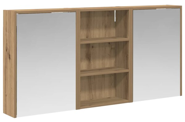 Sada koupelnových skříněk 3 ks 126 x 16 x 62,5 cm 3403831
