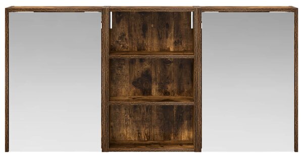 Sada koupelnových skříněk 3 ks 126 x 16 x 62,5 cm 3403828