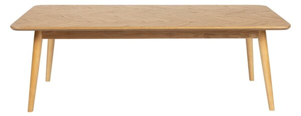 Konferenční stolek s deskou v dubovém dekoru v přírodní barvě 60x120 cm Fabio – White Label