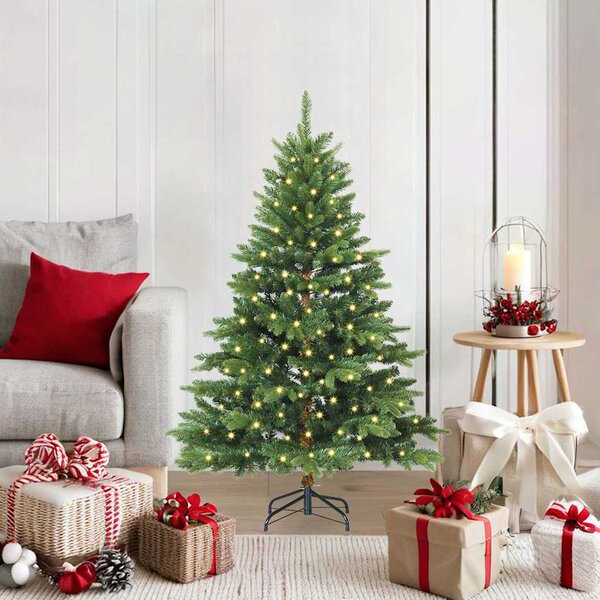Umělý vánoční stromeček s stojanem Zelená 120 cm PE a PVC 3397519