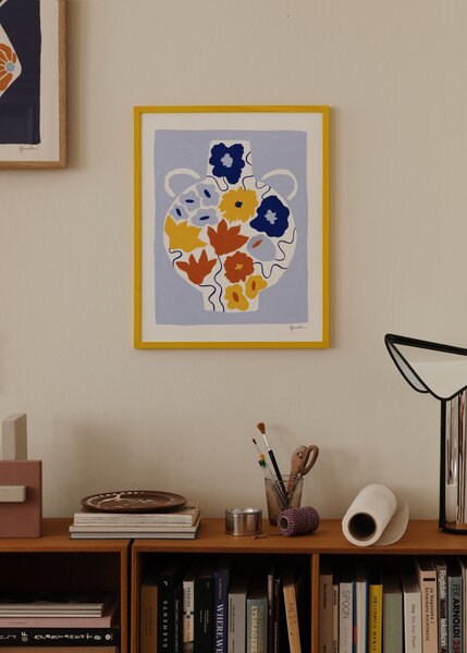 Autorský plakát Flower Pot by Frankie Penwill 40 x 50 cm
