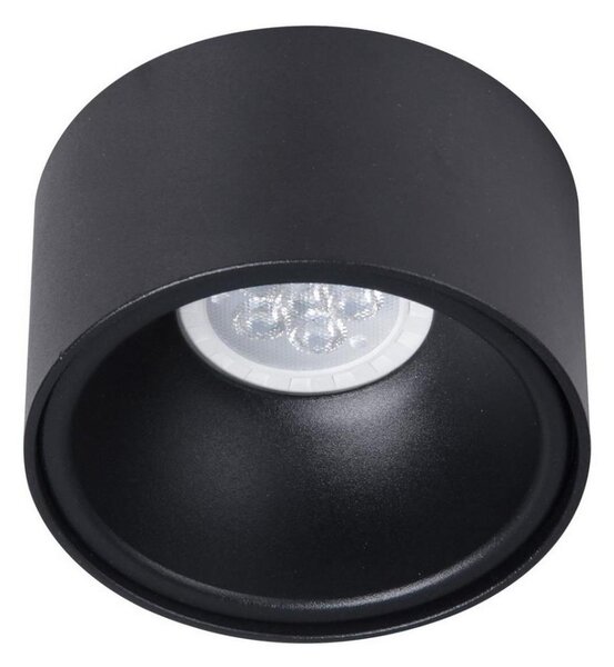 Podhledové bodové svítidlo BALI 1xGU5,3/MR16/25W/12V kulatý černá