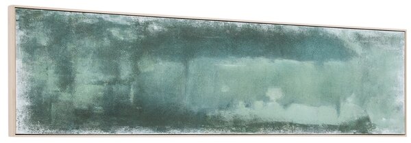 Kave Home Zelený abstraktní obraz Selnar 47 x 182 cm