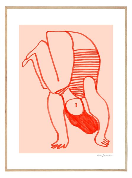 Autorský plakát Upside Down by Cinzia Franceschini 30x40 cm