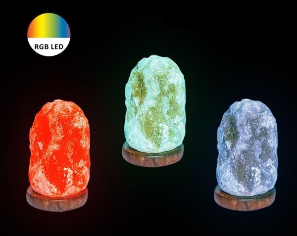 Rabalux 3680 - LED RGB Solná lampa WASABI LED/1W/5V