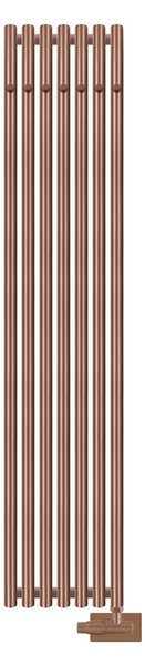 Oltens Stang koupelnový radiátor designově 180x37 cm měděná kartáčovaný 55029610