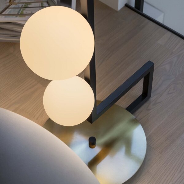 Ideal Lux - LED Stojací lampa BIRDS 5xG9/3W/230V černá/zlatá