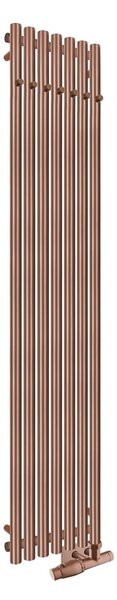 Oltens Stang koupelnový radiátor designově 180x37 cm měděná kartáčovaný 55029610
