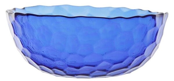 Cote Table Modrá zdobná skleněná mistička 6x15cm