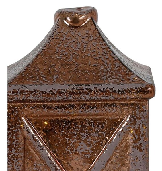 Cote Table Skleněná lucernička na baterku 7x7x14cm