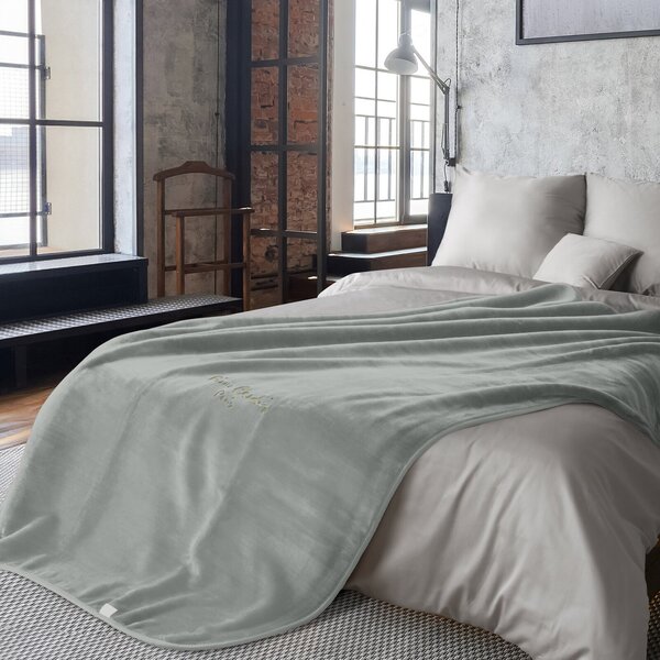 AKRYLOVÁ DEKA PIERRE CARDIN CLARA1 160X220 CM STŘÍBRNÁ