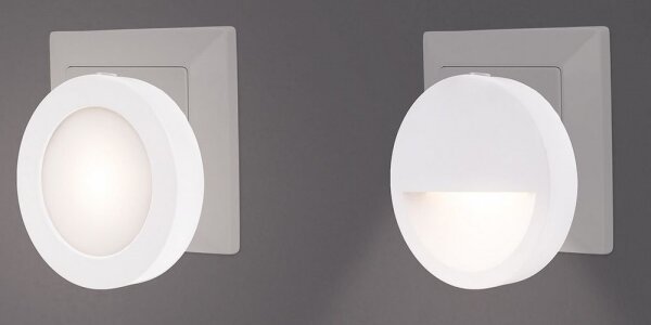 Rabalux 2282 - LED Noční světlo se senzorem PUMPKIN LED/0,5W/230V pr. 65 mm
