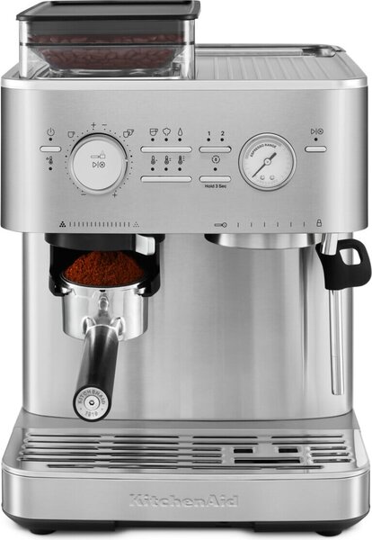 KitchenAid 5KES6551EBK Poloautomatický kávovar , litinový