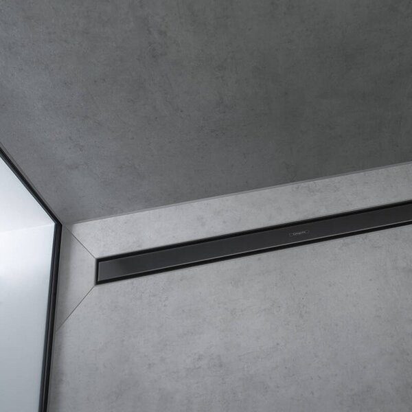 Hansgrohe Raindrain vnější prvek odtoku 80 cm černá 56038670