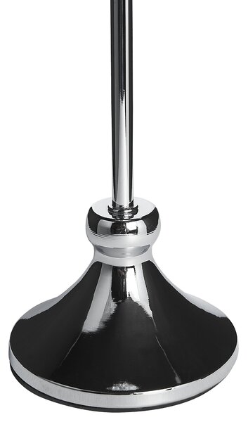 Svícen ESTERNAY Kov 27 cm Stříbrná