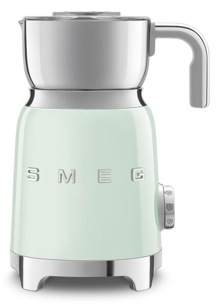 Napěňovač mléka Smeg 50's Style MFF11PGEU / 500 W / 0,6 l / pastelově zelená