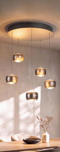 ZÁVĚSNÉ LED SVÍTIDLO, 52,5/180 cm Dieter Knoll - Závěsná LED svítidla