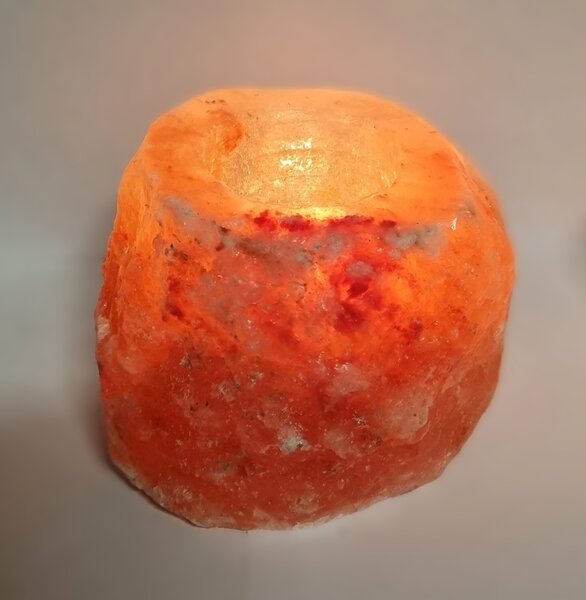 Solná lampa na svíčku 0,5- 1,0 kg