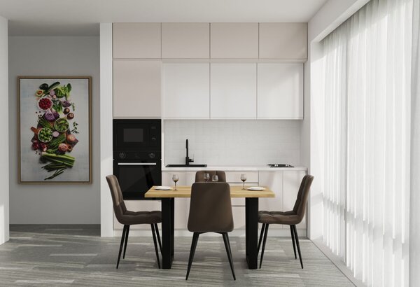 Sada 2.4 béžový lesk / mléčný lesk Interno Glaňec Luxe
