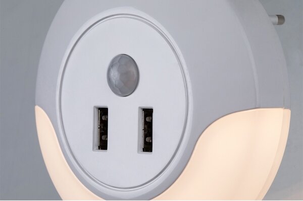 Rabalux 76012 - LED Noční světlo do zásuvky se senzorem DEMBO LED/13,9W/230V