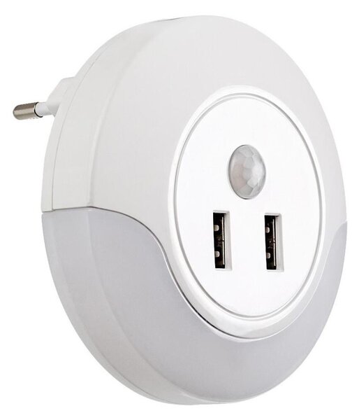 Rabalux 76012 - LED Noční světlo do zásuvky se senzorem DEMBO LED/13,9W/230V
