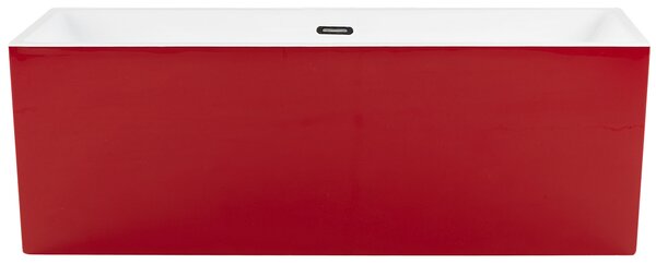 Volně stojící vana RIOS 170 x 80 cm Červená